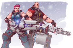 hanzo-the-archer:  comrade-tony:  “Zarya is credit to team!”