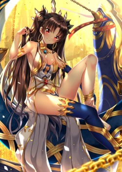 oniichani:  (via yande.re 387764 cleavage fate_grand_order ishtar_(fate_grand_order)