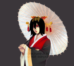 roxoah:  Feudal Japan!Au where Mikasa is a descendant of Ame