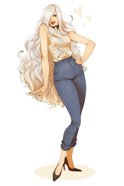 slbtumblng:  hansmannette:  i liked jeanne’s look from the