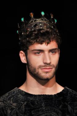 jockitch:  FASHION WEEK SPECIAL thom morell at dolce & gabbana