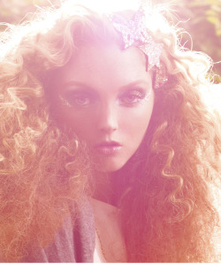 honeykick:  Lily In The Sky With Diamonds (Lily Cole) Photographed