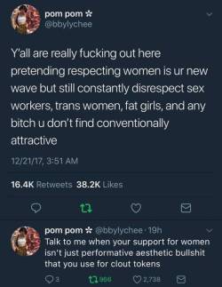 killuo:  trench-kitten:  Do sex workers deserve respect though?