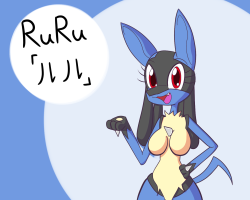 nephrited:@pencil-rebagels‘s Auriia! That Lucario is far too