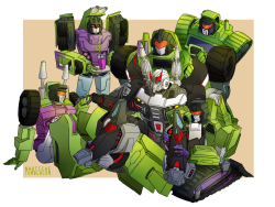 nauticae:  aaaand another commission for Morgan again! devastator