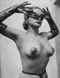 vintagegal:  French dancer, Paris c. 1950s