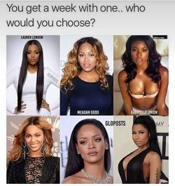 rihanna so tell me tumblrs and followers who would you choose?