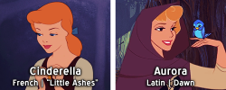 alostwendybird:  kristoffbjorgman:  Disney Heroines   their names’