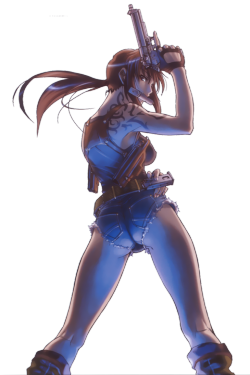 superheropinups:  Revy - Bigdarios  dat revy~ <3 <3 <3