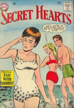 Secret Hearts #93, January 1964 cover by John Romita