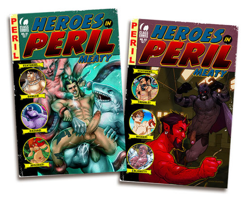 redgart:  This was my artwork for Class Comics HEROES IN PERIL Meaty, Also happens that it was used as Cover art for the first Volume  :D, you can find more about it HERE.Btw, Dont you guys love graphitestudio cover art daaamn, I LOVE IT.  Mako Finn