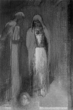 x5079x:  Odilon Redon  Salome, circa 1893   