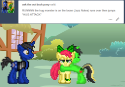 ask-the-out-buck-pony: glapplebloom: @ask-the-out-buck-pony This