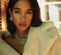 sand-snake-kate: Laura Harrier  by Toufic Araman for Vogue Arabia