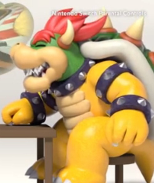 oak23:  transboyoshi:  lazer-tazer123:   nolanthebiggestnerd:   transboyoshi:  anyways, Bowser is pretty much a gay bear.  he’s a tall chubby buff guy who wears spiked bracelets/bands, and even a spiked collar around his neck.   y'all just try to tell