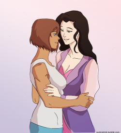 surimistick:  now that they are girlfriends asami can finally