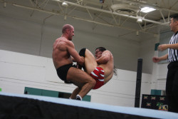 Cesaro showing off his amazing strength, I bet he is very dominate