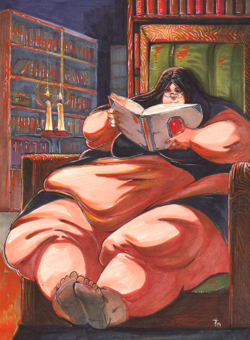 murdelli:  Gainful studies of our gorgeous gainomancer! Enjoy~!