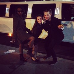 Limo ride … Hm I think so :) @sheedaabest #mikel #limo