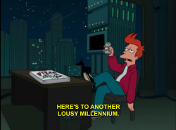 oregon-forests:  Happy New Year! Futurama - Season 1, episode