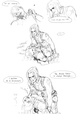 onorobo:  Happy Halloween (month)!!! Here are some Winter Soldier