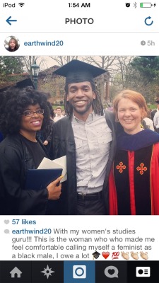 Me and kidjune at graduation!