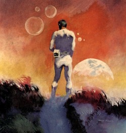 sciencefictiongallery:  Jeff Jones - Bedlam Planet, 1968. 