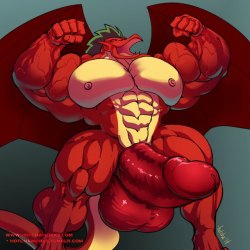 Big Beefy American Dragon Jake Long by Hotcha