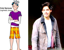 Some of the cute guys from Riverdale!K.J. Apa ~ Cole Sprouse