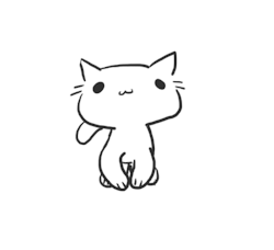 theygoloveyou:  anime cat | via Tumblr na We Heart It.