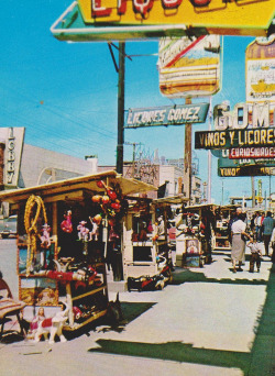 memoriastoica:  Ciudad Juárez, Chihuahua, Mexico. Circa 1960s.