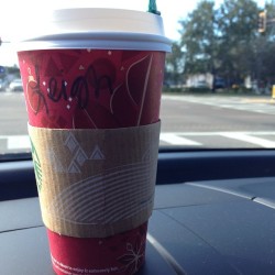 Day 3: Red. My favorite time of year. Winter and holiday cups