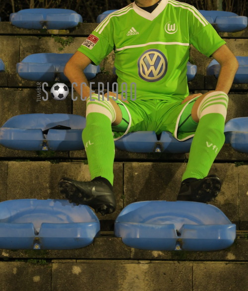 soccer1980:  VfL Wolfsburg kit in the stadium