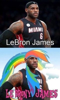 dorkly:  LeBron(y)  This is upsetting for all known reasons.