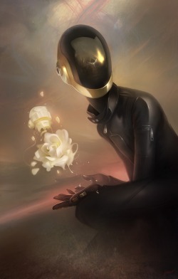 ianbrooks:  Humans After All: Daft Punk Art Show The coming of