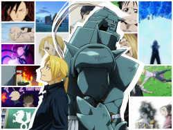 shinjis-ikari:  I made an FMA collage that’s supposed to be