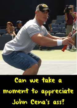 wwewrestlingsexconfessions:  Can we take a moment to appreciate John Cena’s ass?