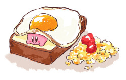 clefariesandcookies:  Kirby in foods because yes. 