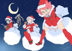 as-warm-as-choco: Merry Christmas by LWA animator Shuhei Handa