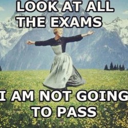 chloelovesthewanted:  Three left. Psychology and maths. #exams