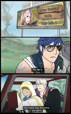 orbikan:Chrom finally fulfils his dream of having both Robins