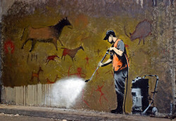 Another clean sweep for Banksy