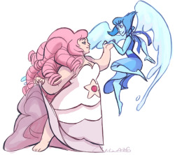 vanillakiwi:  Going back through some requests. Rose Quartz and