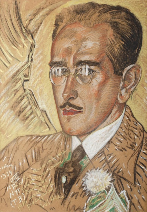 coraltigerpizza:Stanisław Ignacy Witkiewicz. Portret Eugeniusza
