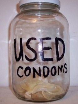 Having fun with condoms