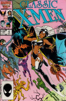 Classic X-Men No. 4 (Marvel Comics, 1986). Cover art by Arthur