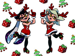 sangyuplee:  Happy holidays ya squids   season inking~ <3