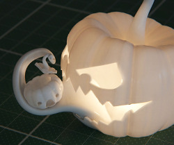 threadbanger:  instructables:  3D Printed Jack O’ Lantern 