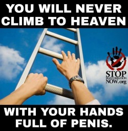 needs-more-butts:  Wait, you have to climb to heaven? I thought