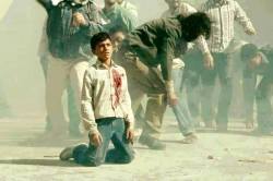 nowinexile:  This photograph was taken during the first Intifada